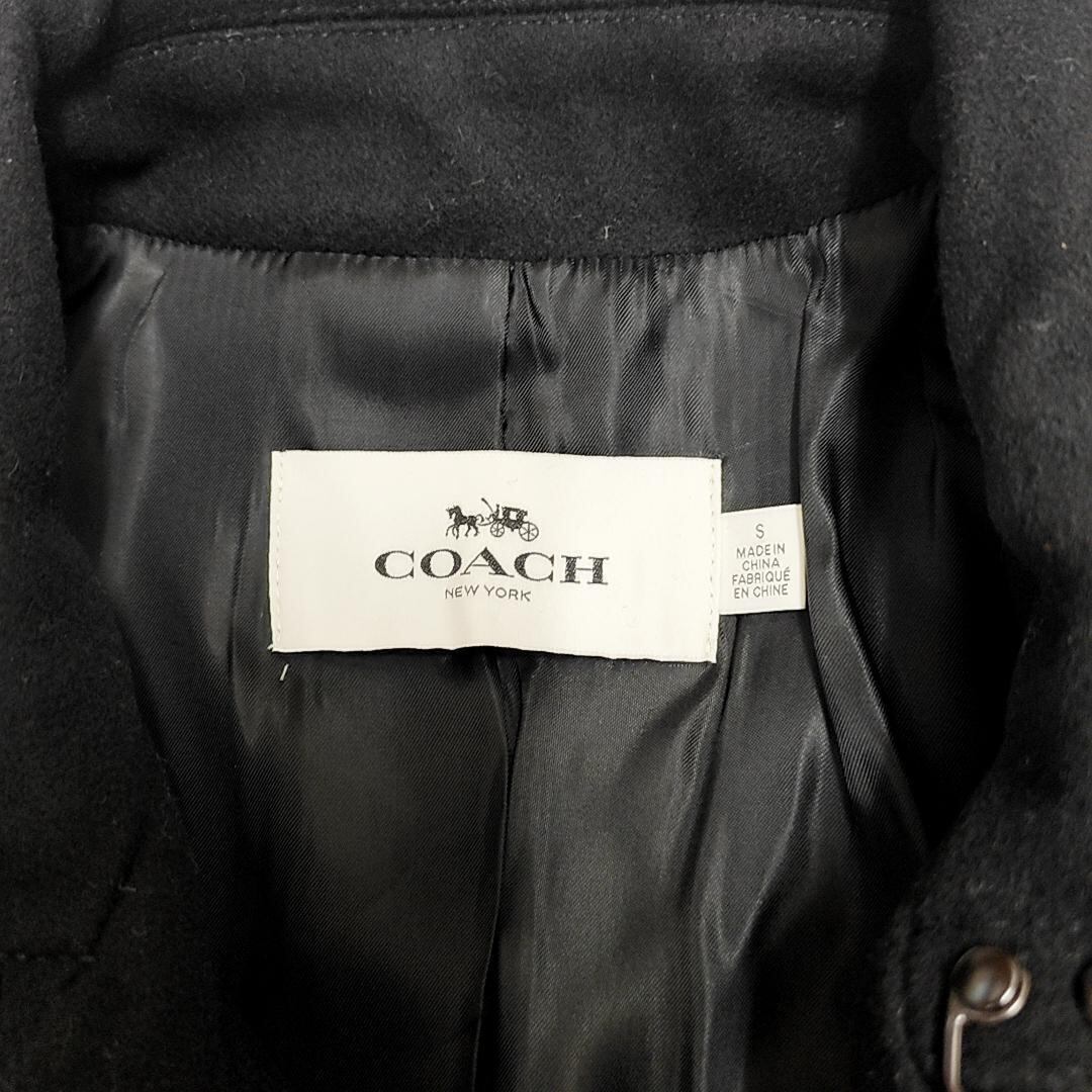美品 コーチ COACH トレンチコート メルトン S 10-24110802 美品 コーチ COACH トレンチコート メルトン S 10-24110802