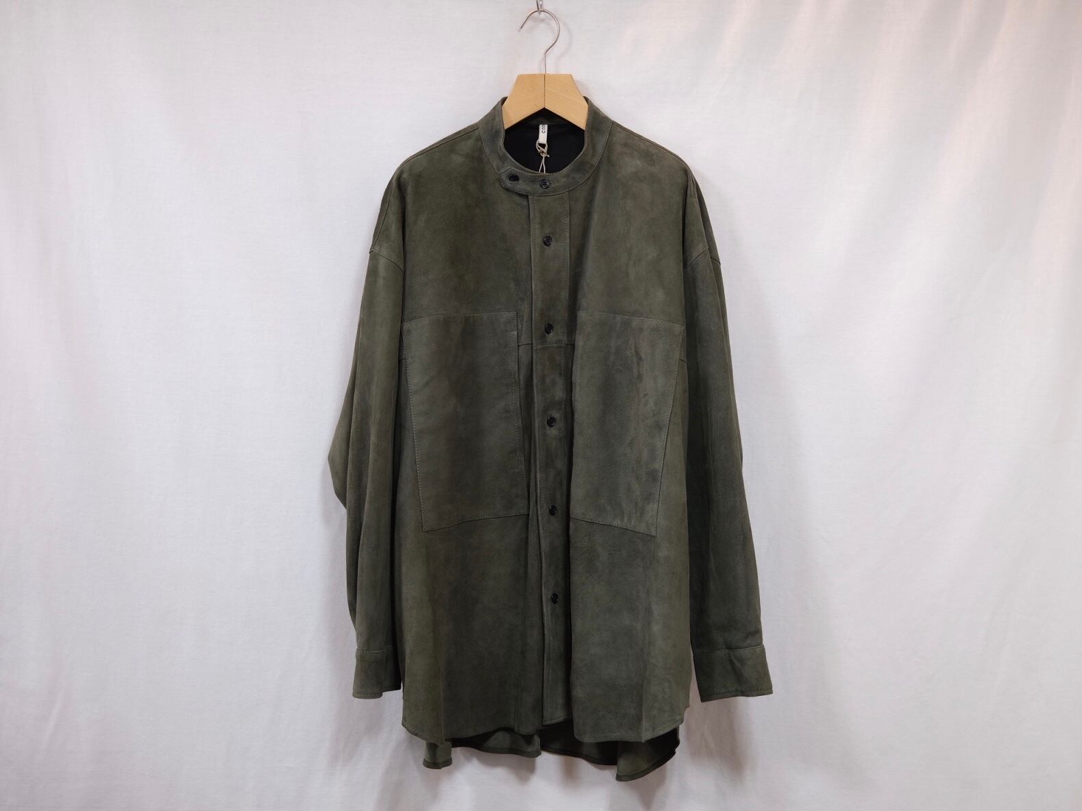 レザージャケットconfect Goat Suede Plainly Collar Jacket