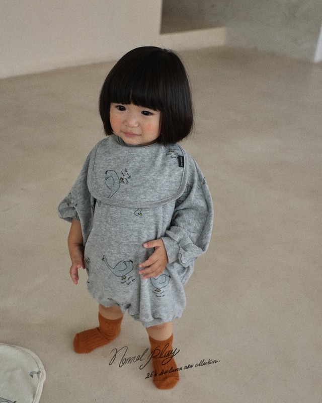 【予約/送料無料】normalplay / Terry Duck_Bebe Suit