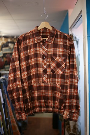 Grandpa shirt remake “Anorak shirt” Orange