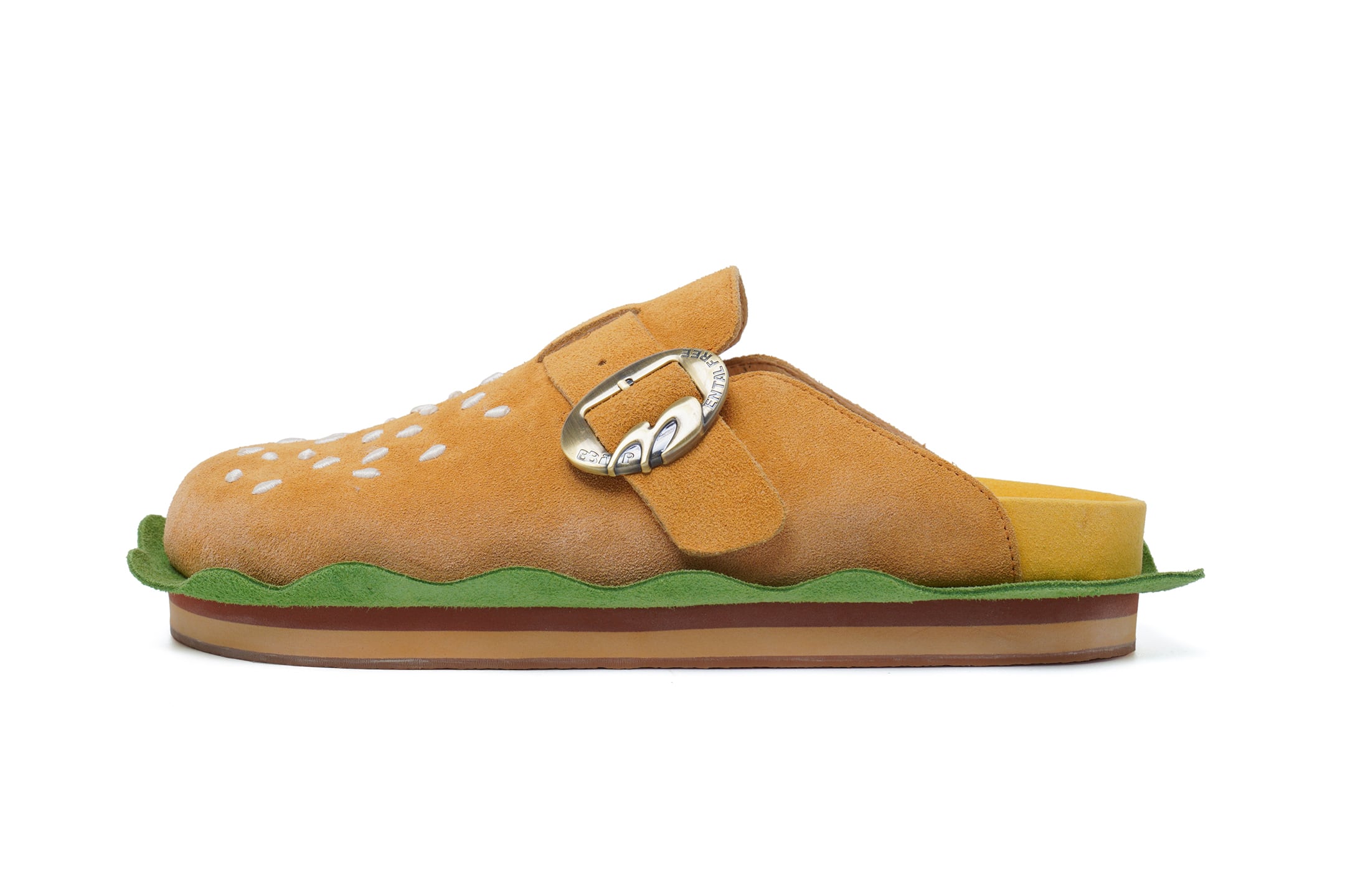 BBiMP】 x MENTAL FREE Burger Slippers | OLD ORDER JAPAN (オールド