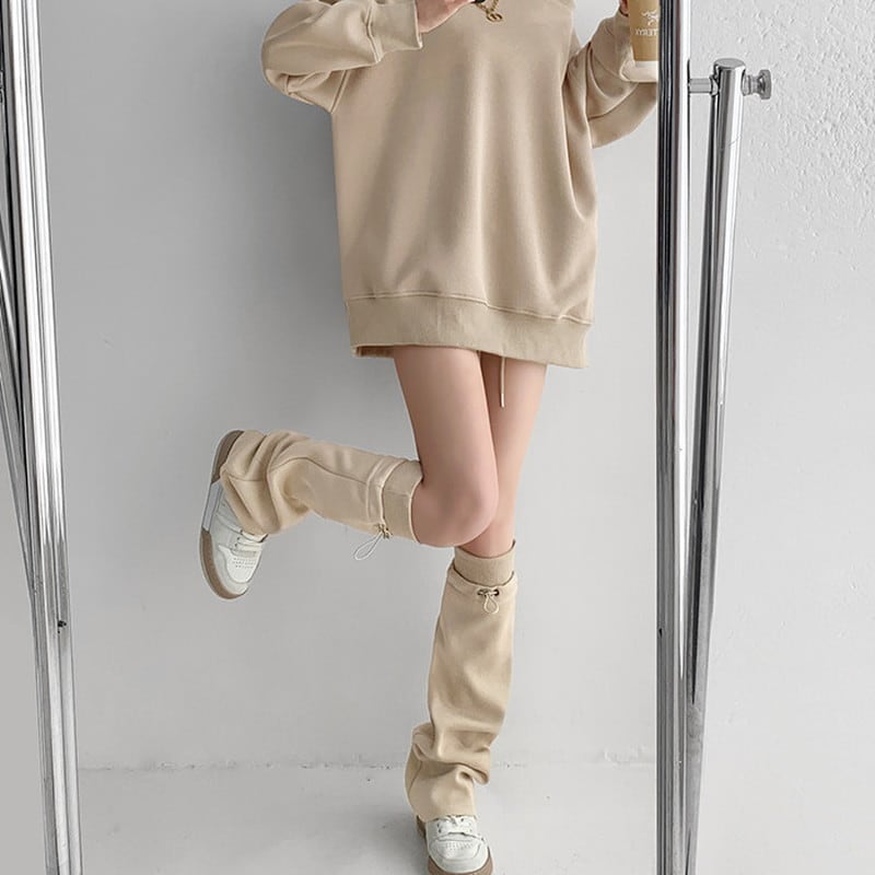 drawstring leg warmers la0960 | Lavissy