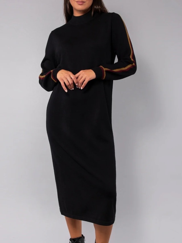 COSY  取り外し可能な襟付き ロングドレス  ヴェルデッシマ　