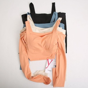 off shoulder long yoga wear 【4colors】1929