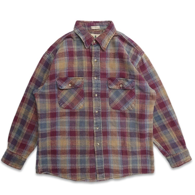 古着 90年代 NORTHWEST TERRITORY ネルシャツ フランネル 長袖シャツ