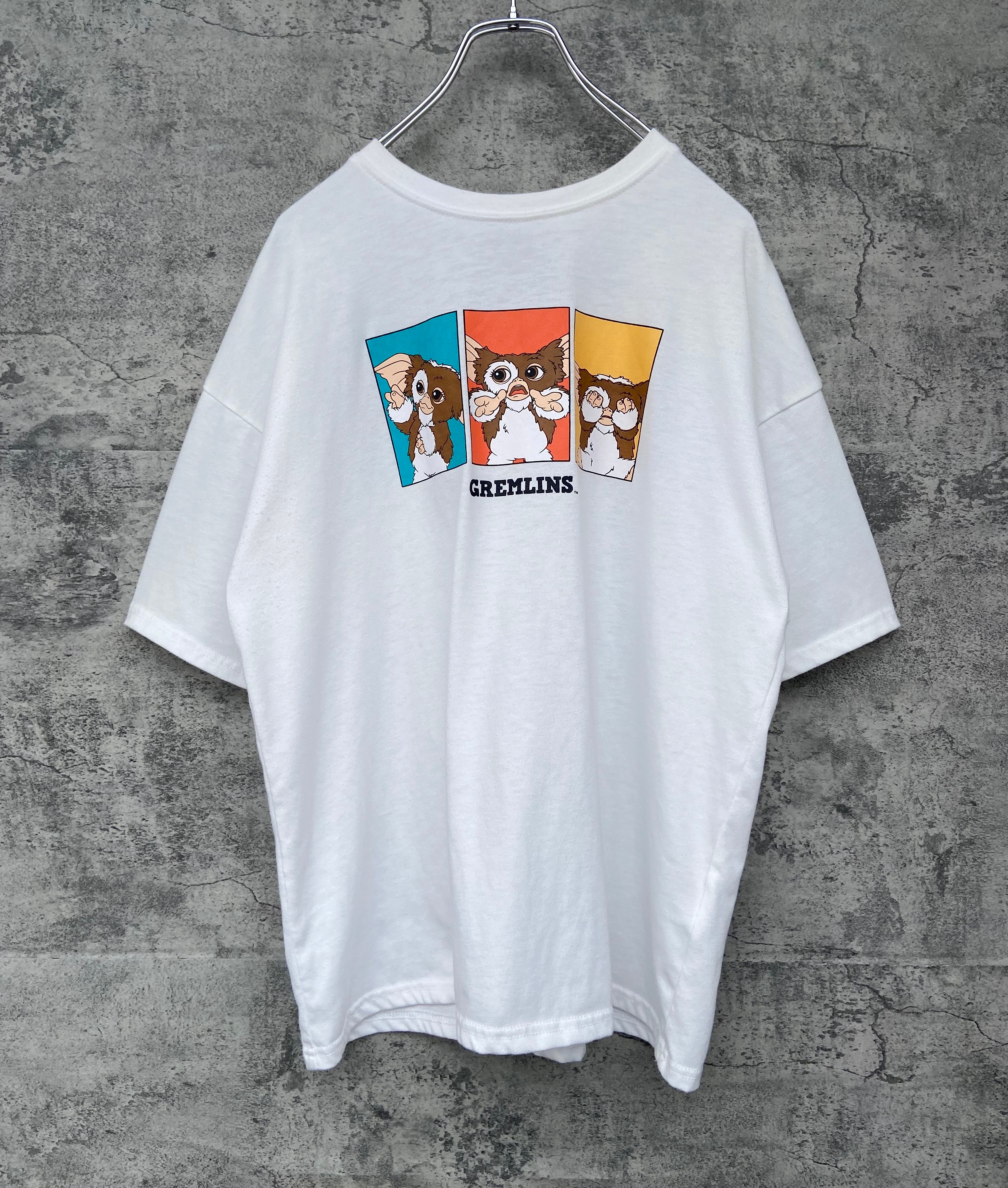 three face スリーフェイス Tシャツ 白 ギズモ グレムリン L 【公式通販】