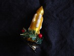 EUROPE Vintage Christmas glass ornament