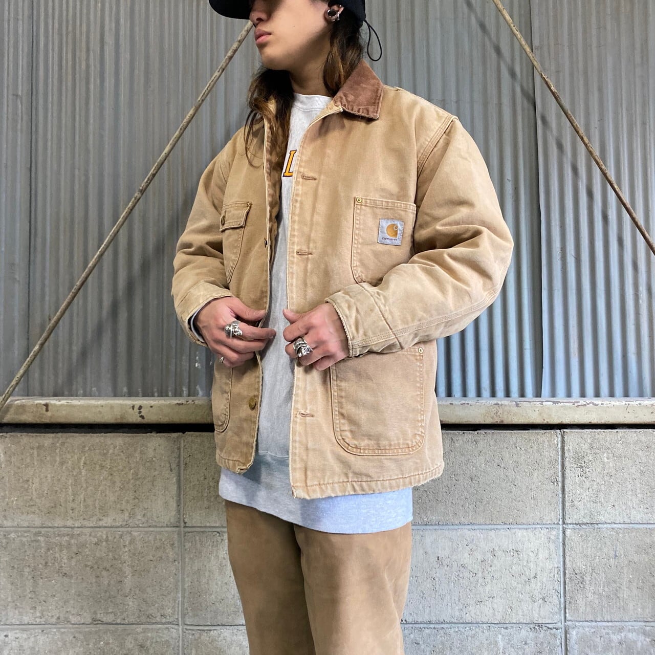 カーハート carhartt ミシガンチョアコート カバーオール ダック