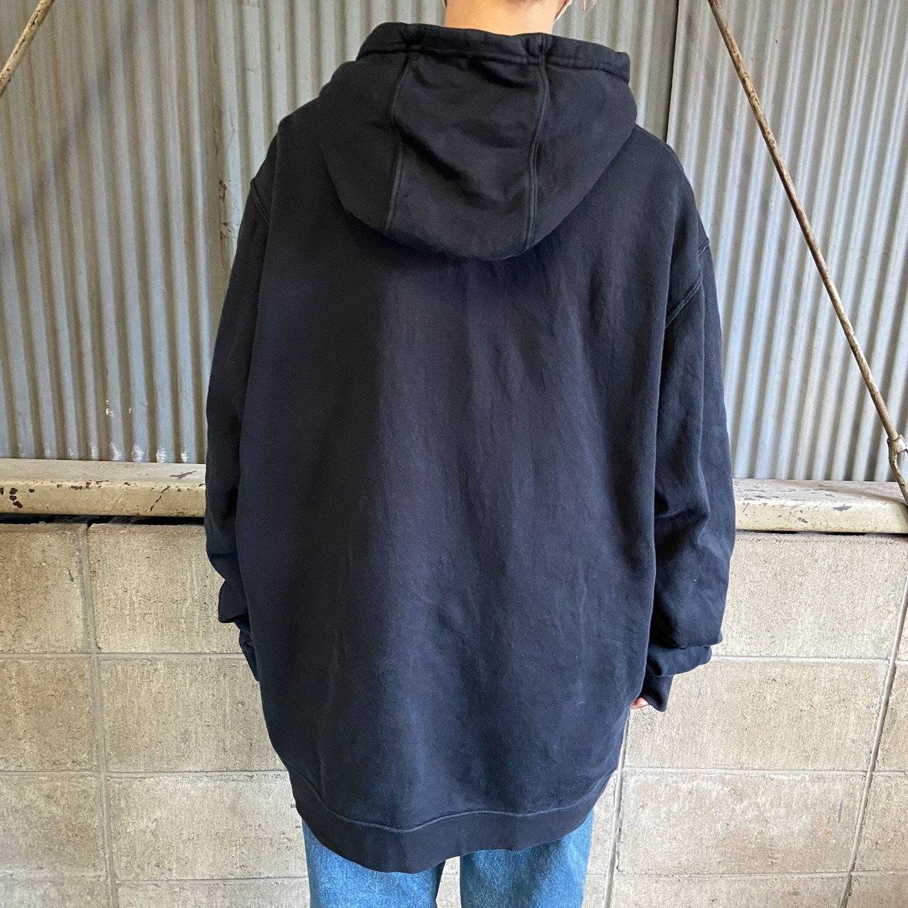 NIKE ナイキ JUST DO IT ロゴプリント スウェットパーカー メンズXL 