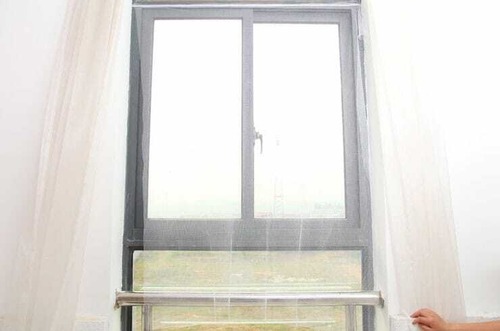 虫よけネット 網戸 ネット 窓用 防虫ネット 130×150cm マジックテープ式 取付簡単 穴あけ不要 DIY 網戸代用 換気 虫対策 蚊 ハエ ポリエステル　cw-a-5361