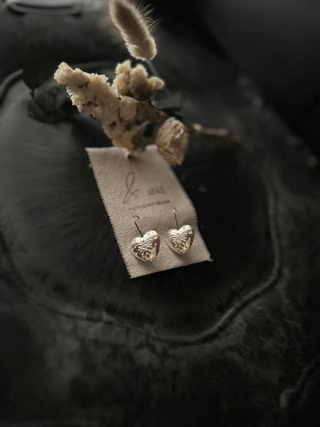 ナバホ族：シルバーコンチョ ピアス - PINE☆FIELD（パインフィールド