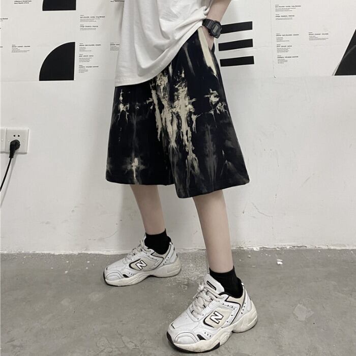 スタイルルーズパンツ レディーススタンダードプリントショーツ レトロ ストリート かわいい ブルマー ケッペル42550444949