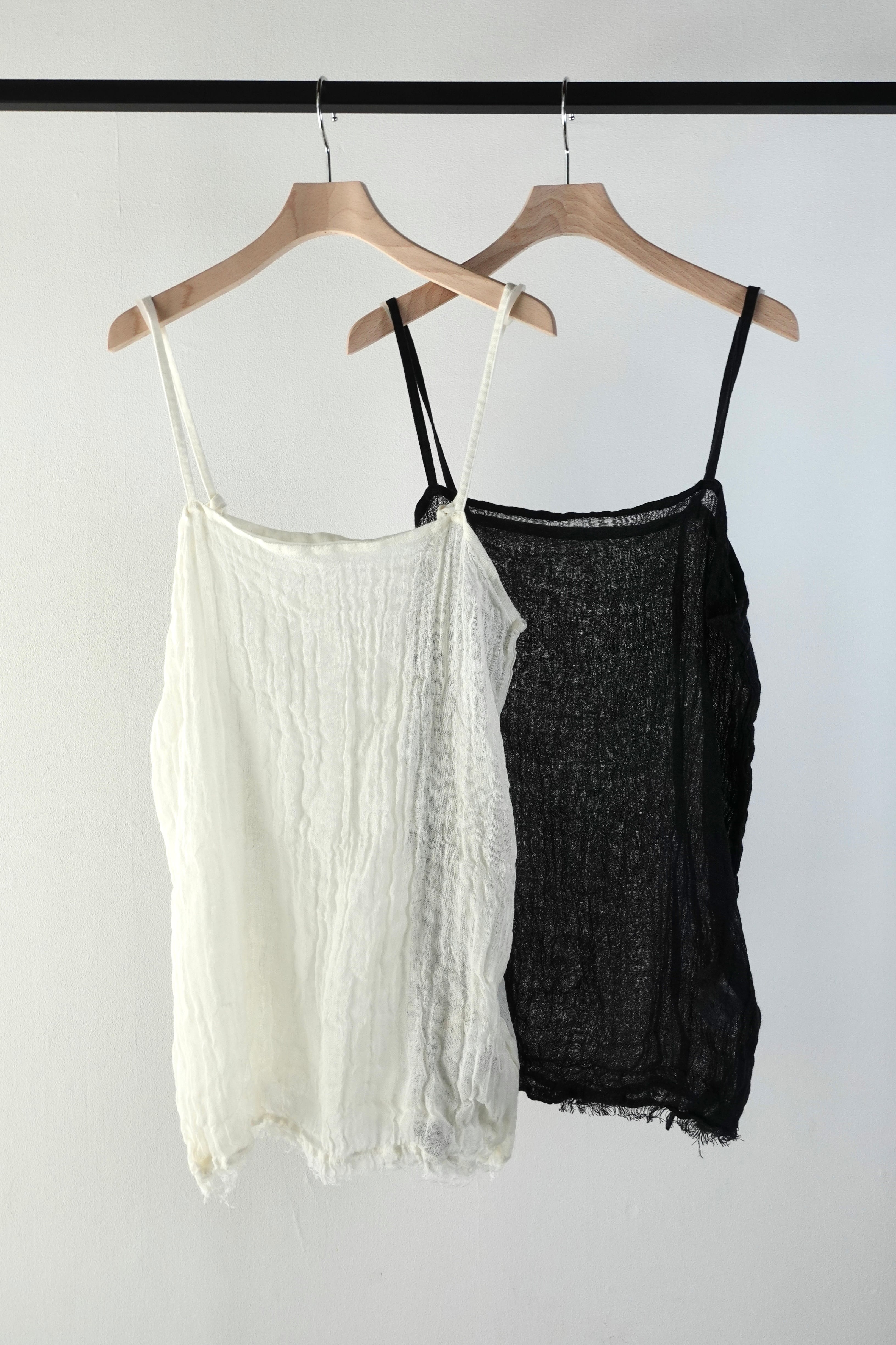 ERiKOKATORi】wool linen gawze camisole | TOLMA.