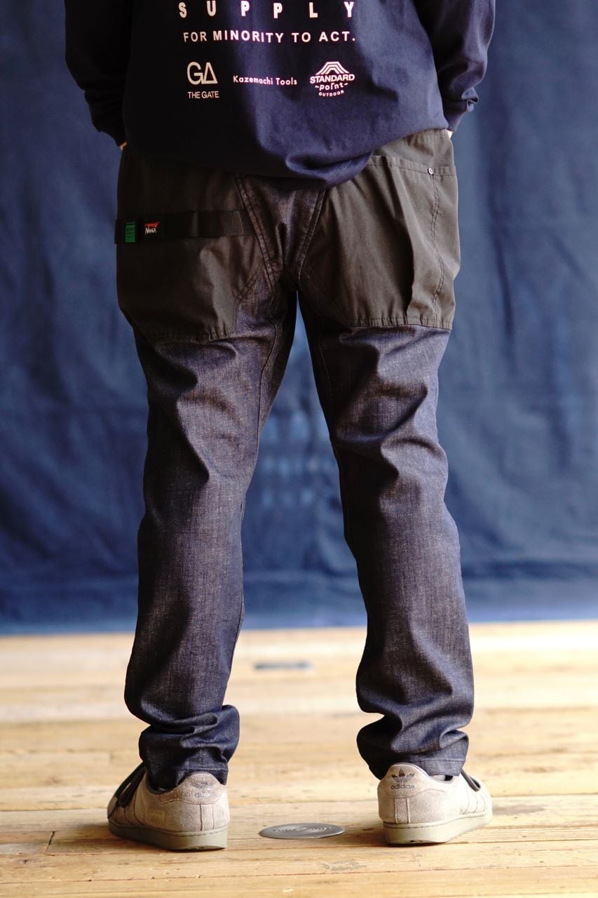 HKS103 NANGA×H.A.K.U HANDSFREE LOWCLOTCH SKINNY | H.A.K.U MOUNTAIN