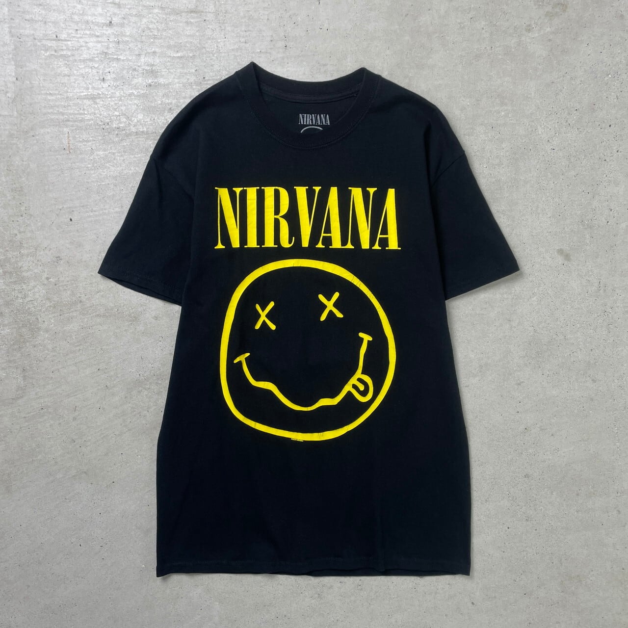NIRVANA ニルヴァーナ スマイル バンドTシャツ バンT メンズM 古着 