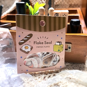 新入荷☆ふくわけはんこ 福わけはんこ【Bakery】フレークシール