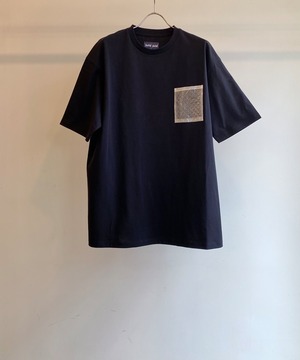 beta post/B02SACS-015 bubblewrap pocket t-shirt (black)