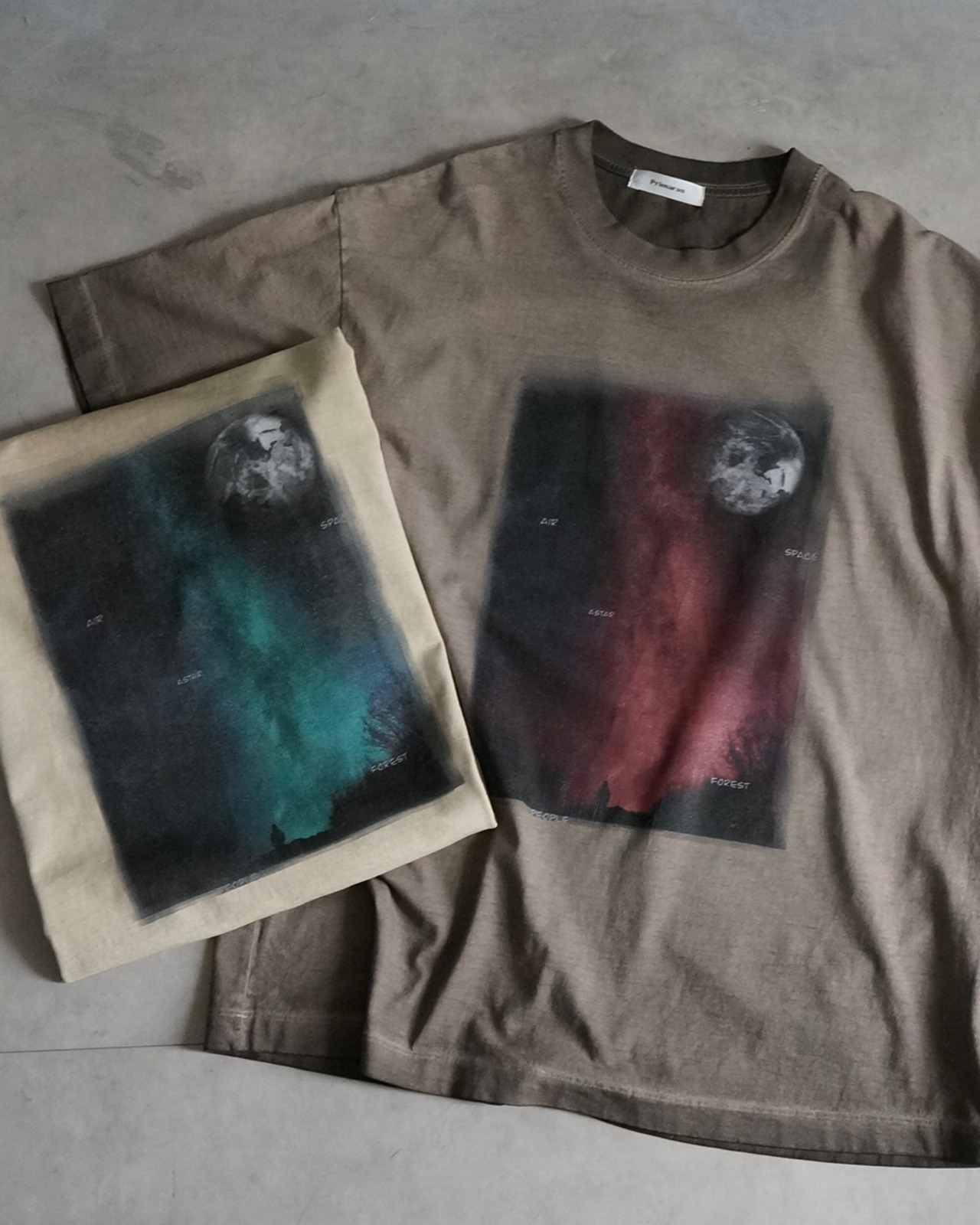 Nostalgic vitality vintage tシャツ／Ashbrown
