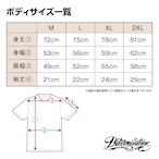 不動明王達磨 Tシャツ 黒生地×金/銅/黒プリント【TIKTOK】