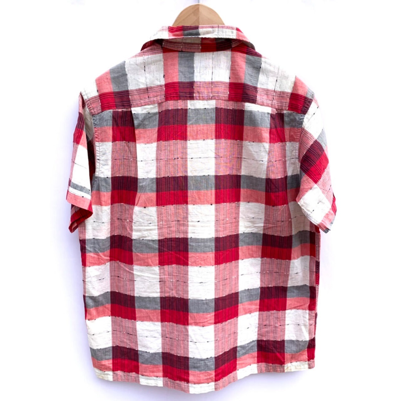 60s PENNLEIGH S/S OPEN  COLLER SHIRT Size M