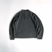 【Eddie Bauer】00's Henley Neck Cotton Knit Charcoal M