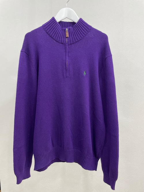 Polo  by Ralph Lauren Half zip cotton knit