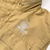 WOODS CANADA ウッズ カナダ アウトドア ベスト サイズ L /メンズ/ベージュ