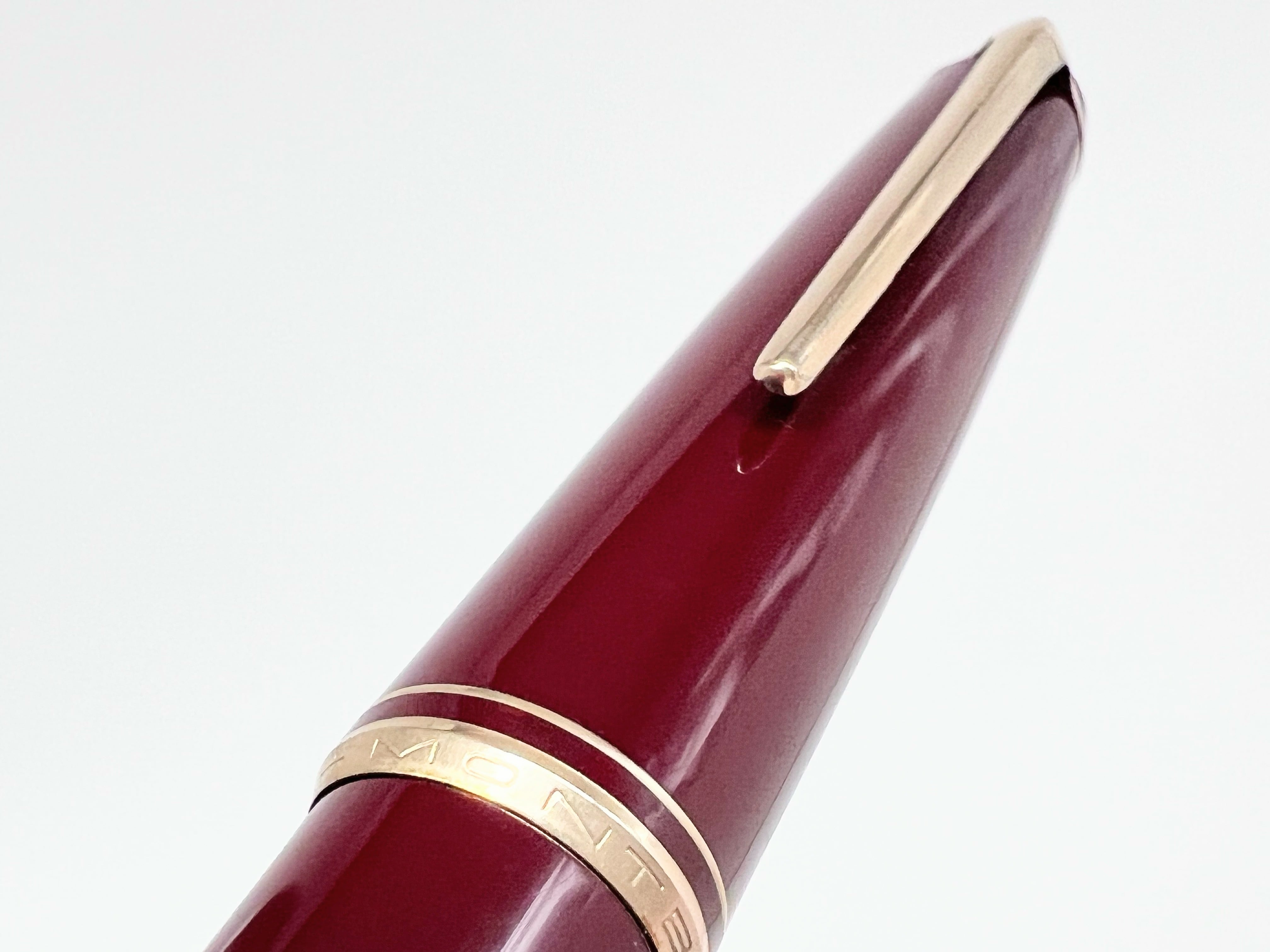 60s モンブラン No 24 ボルドー MONTBALNC No 24 （細字） 14K