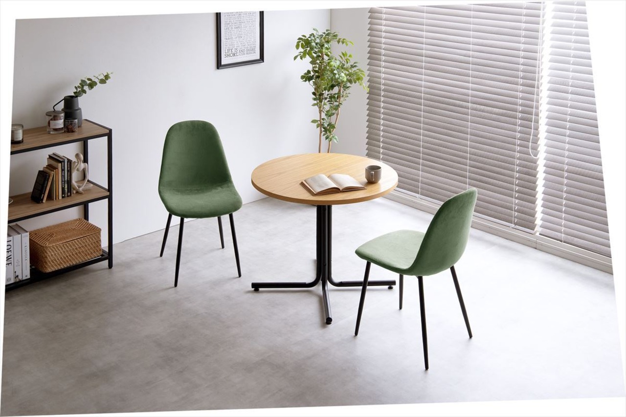 Jolly 一人掛けダイニングチェア コーデュロイ