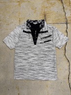 layered polo shirts