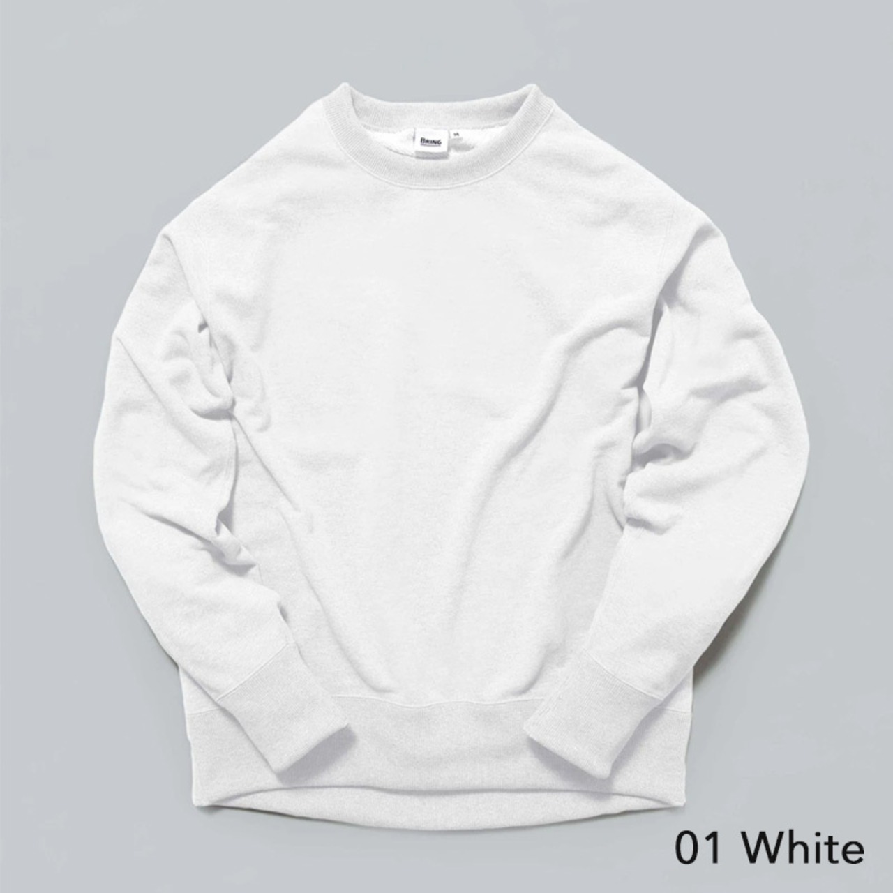 BRING(ブリング) DRYCOTTONY Sweat Crewneck Pullover ドライ スエット クルーネック プルオーバー トレーナー ユニセックス アウトドア 用品 キャンプ グッズ