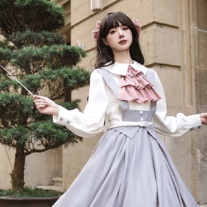 Amazon.co.jp: [ボズとガルヤ] 中華風 ロリータ ワンピース 2点