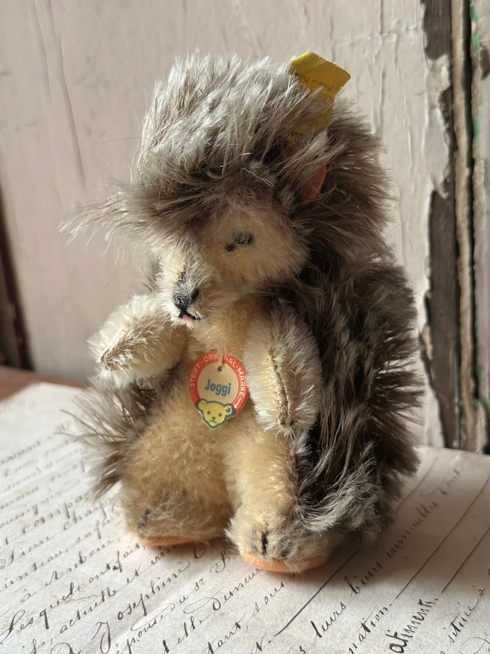 ハリネズミのぬいぐるみ Vintage Steiff Joggi | Brocante de La