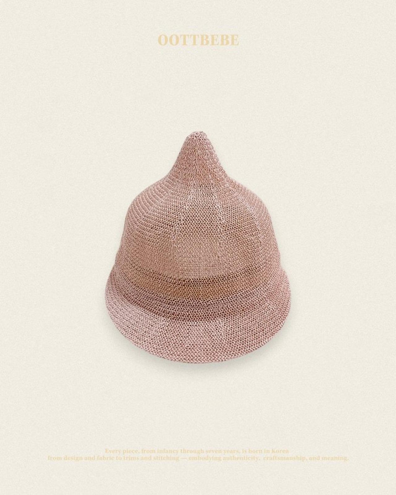 [oottbebe] Cone-shaped cap / [오뜨베베] 꼬깔지사캡