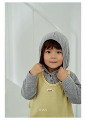 ハンス / Hans / トムス裏起毛フードT / 韓国子供服 / キッズ / 26winter〖取寄〗*XXS~JS*