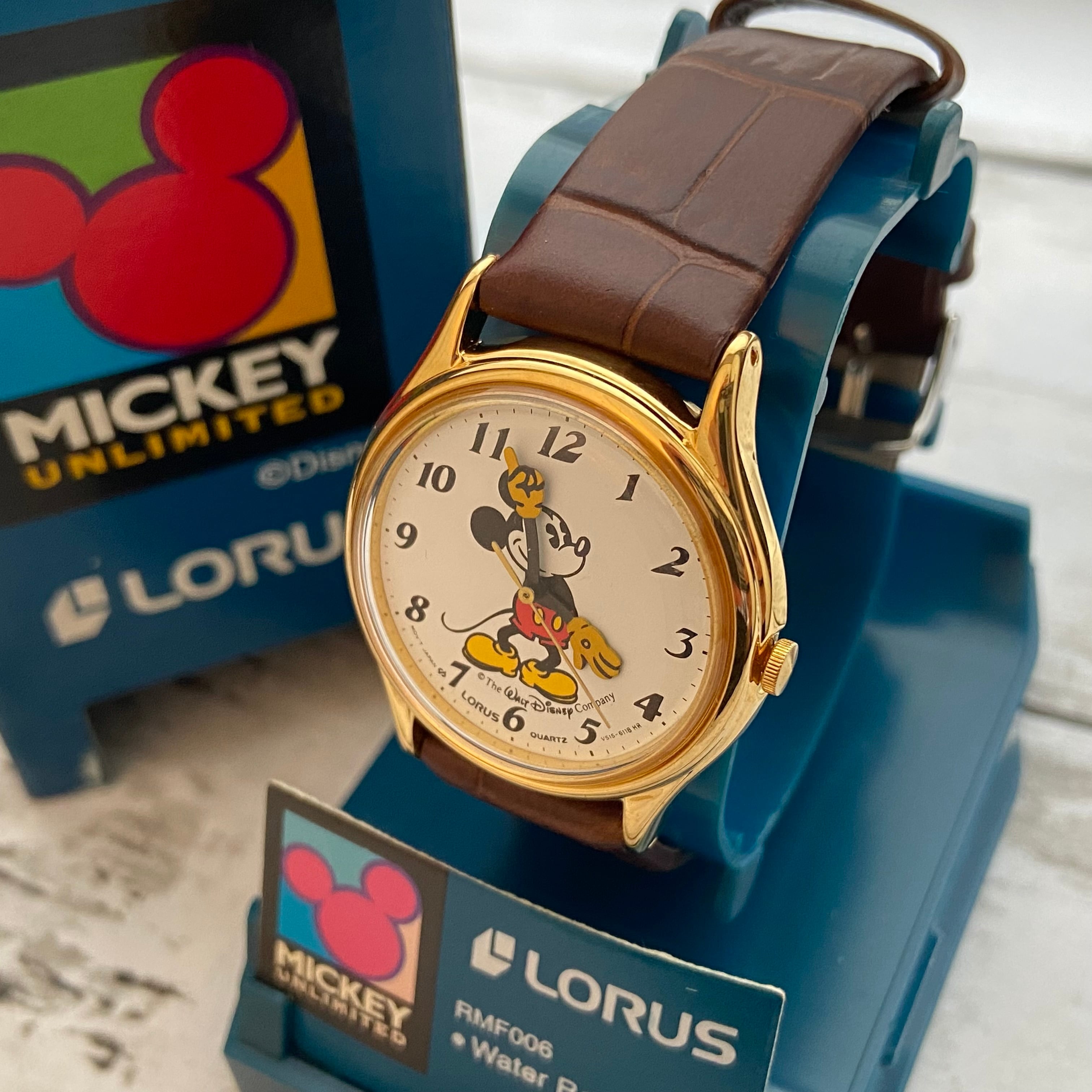 希少】90年代ヴィンテージ LORUS（SEIKO）ミッキーマウス 腕時計