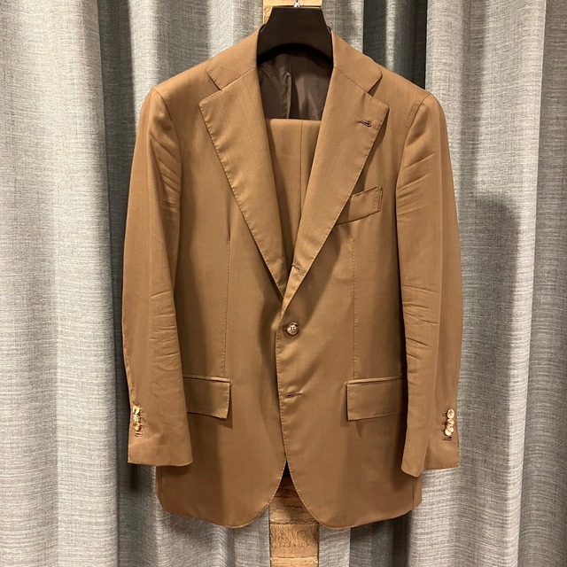 ORAZIO LUCIANO WOOL SUIT 46 状態考慮