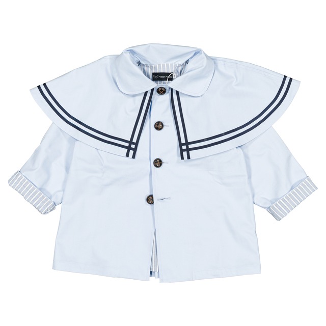 予約【Maison Marelle】Jacket SHERLOCK- blue sky / 18M-5Y / 11月上旬以降入荷