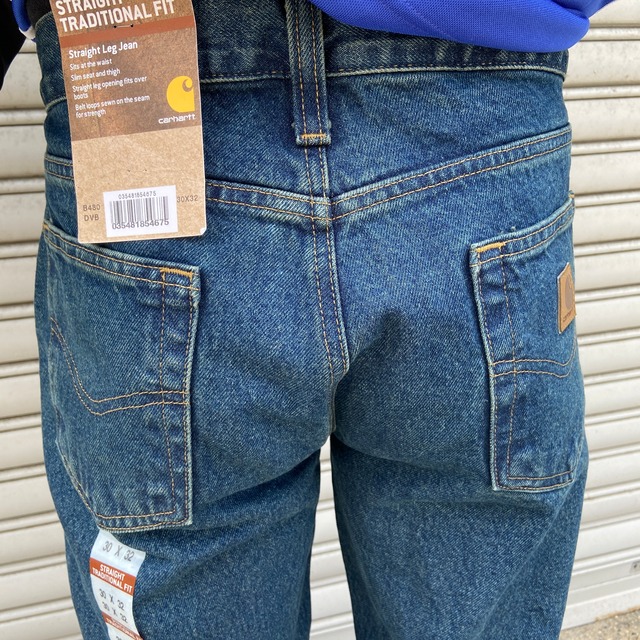 タグ付き未使用品　carhartt デニムパンツ　W30L32 ストレート