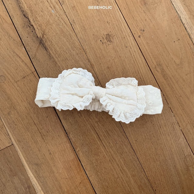 《即納》《BEBE HOLIC》Charlotte Lace Hair Band