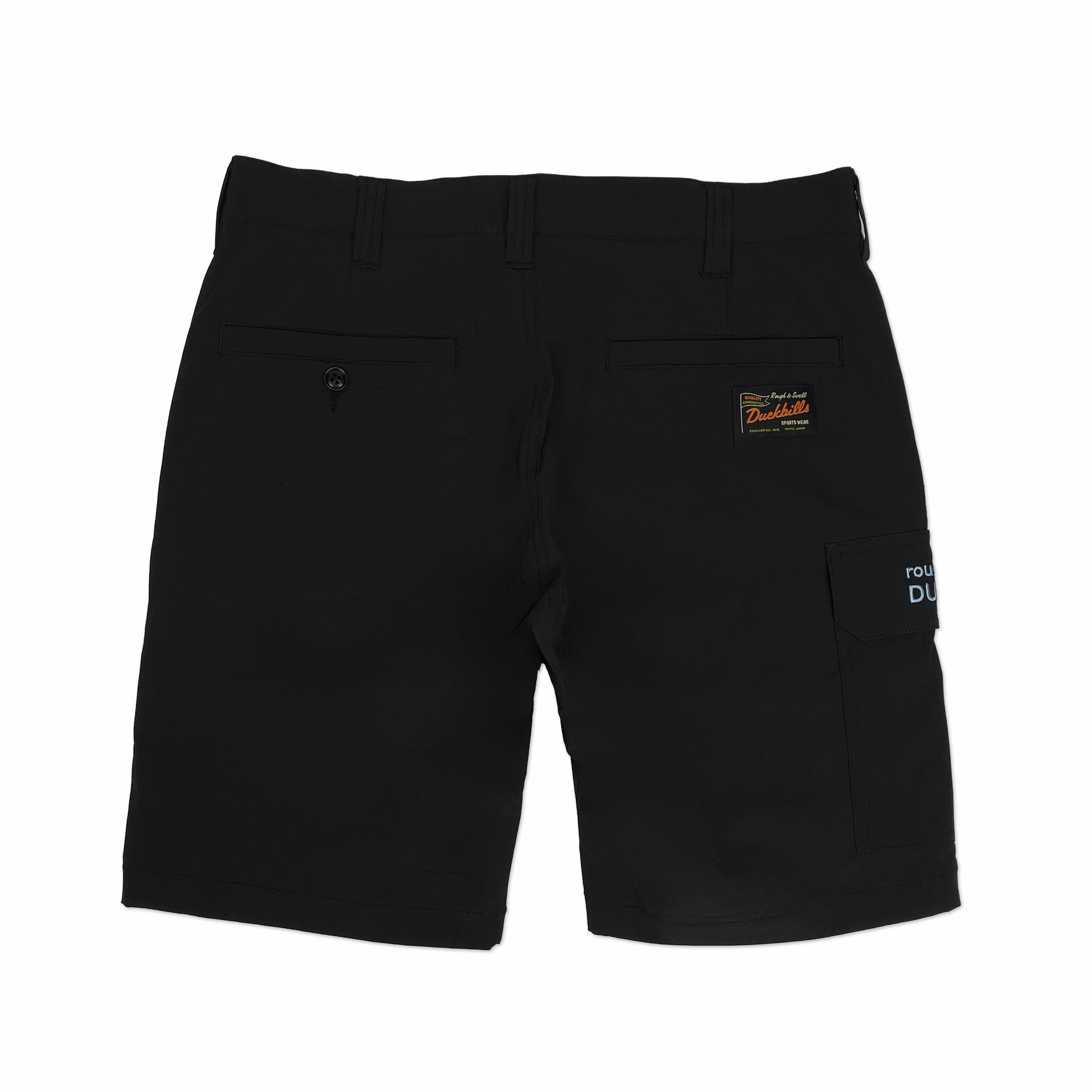 rough & swell】《MEN'S》BIG WAVE TOUR SHORTS (BLACK) | Sandy GOLF