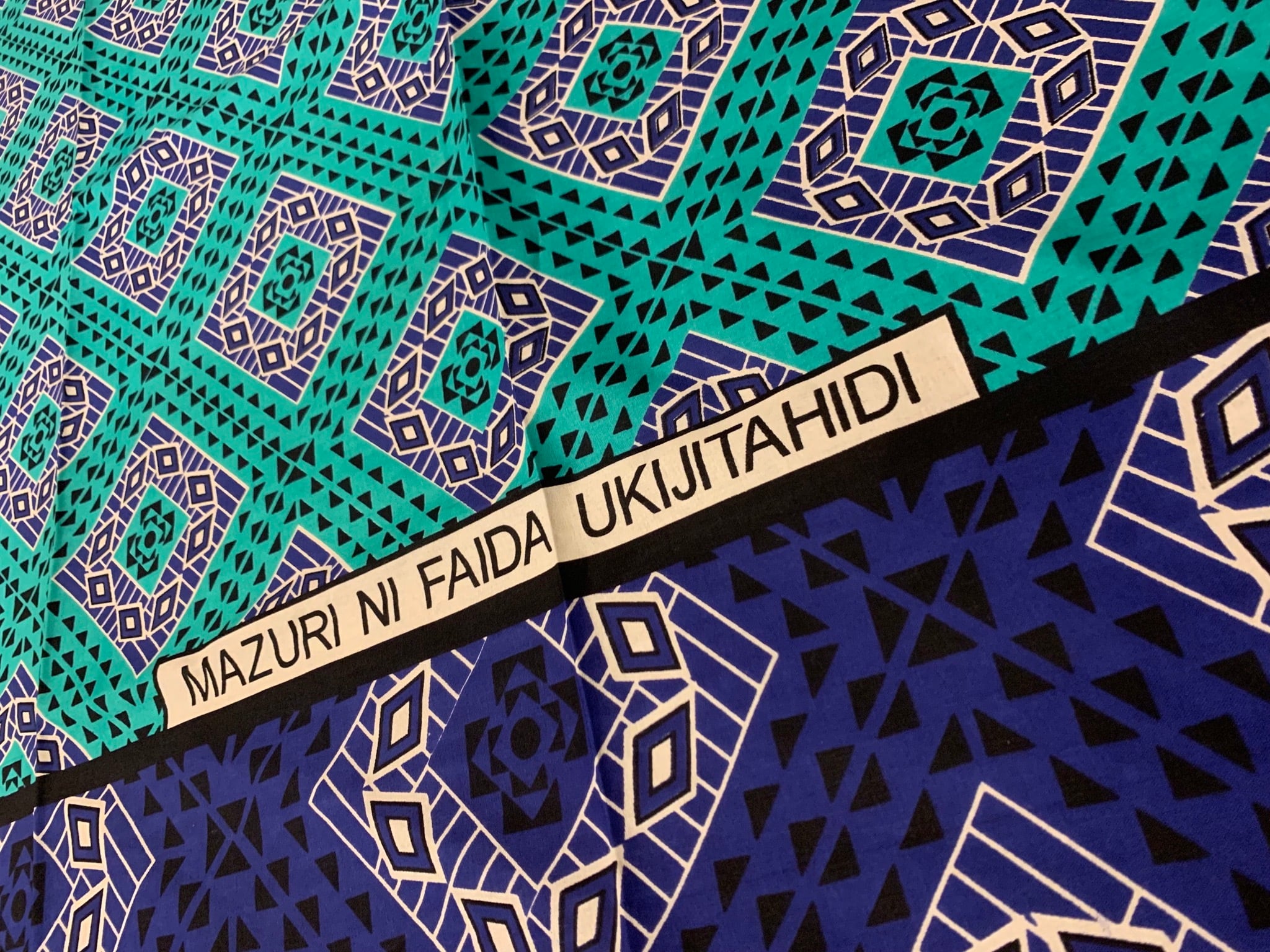 カンガ布  ファブリック