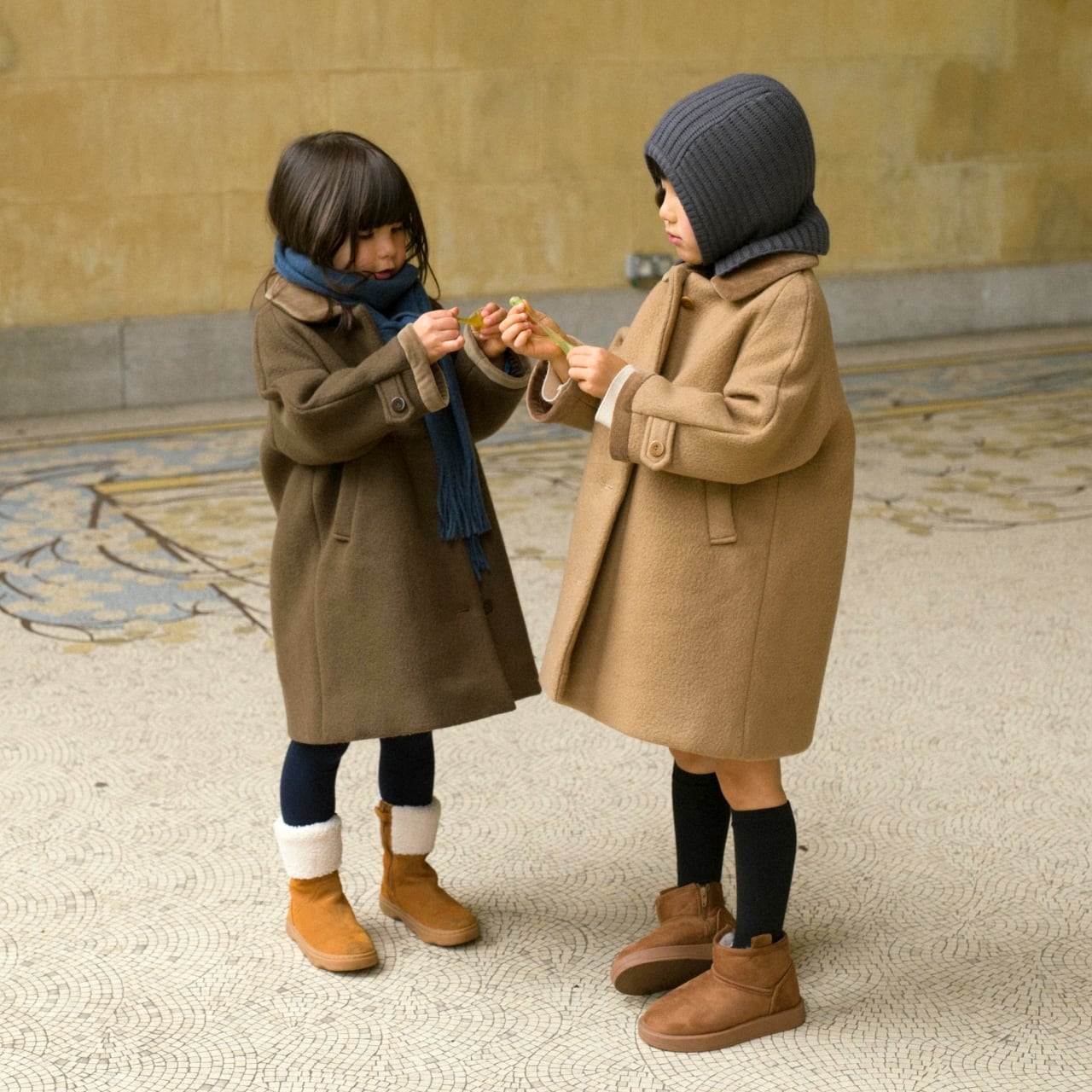 «sold out»«bien a bien» ロホウールコート 2colors