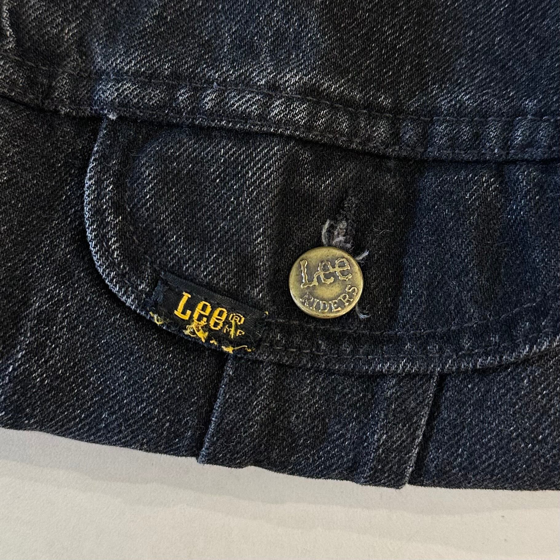 90's LEE 220 DENIM JACKET BLACK | BerBerJin Yuhodo
