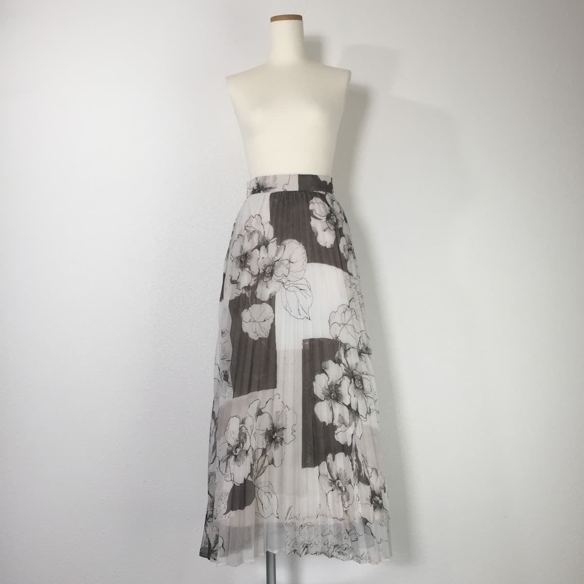 ameri vintage holly vintage pleats skirt