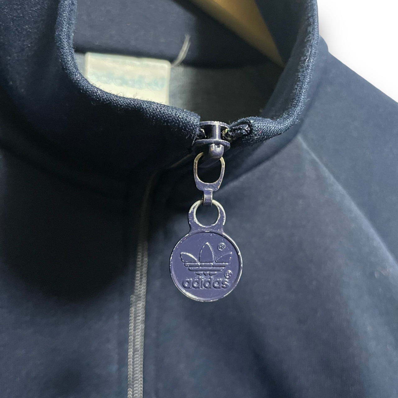 L】【70~80年代】adidas アディダス 刺繍ロゴ トラックジャケット 