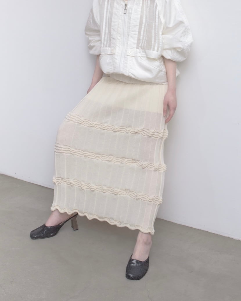 OPEN SESAME CLUB - flow skirt 
