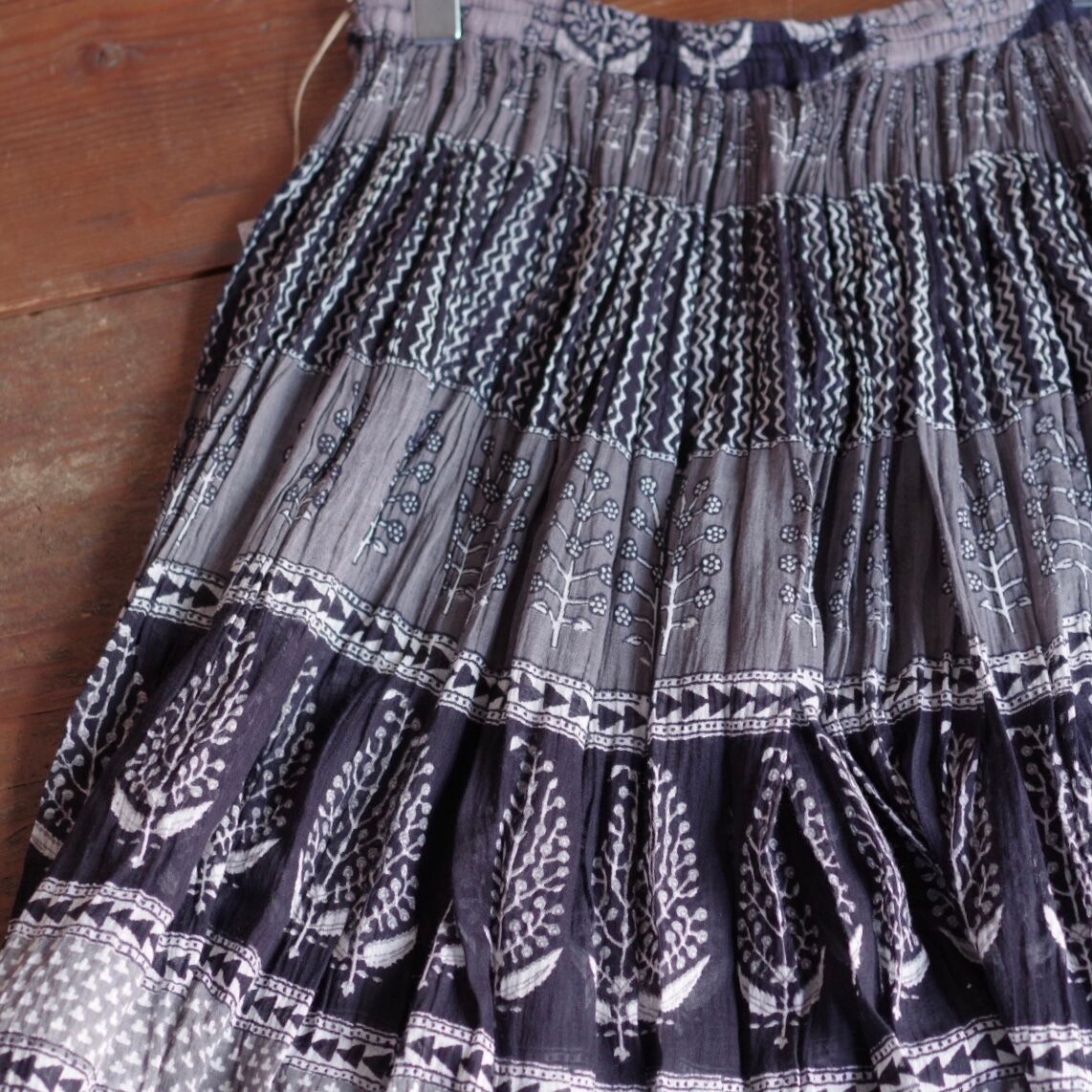 India Cotton Skirt インド綿 コットン スカート 古着屋 仙台 Biscco 古着 Vintage 通販 India Cotton Skirt インド綿 コットン スカート 古着屋 仙台 Biscco 古着 Vintage 通販