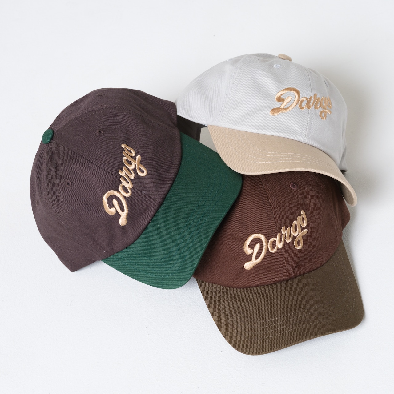【DARGO】" 2 tone "Dad Cap（3color）