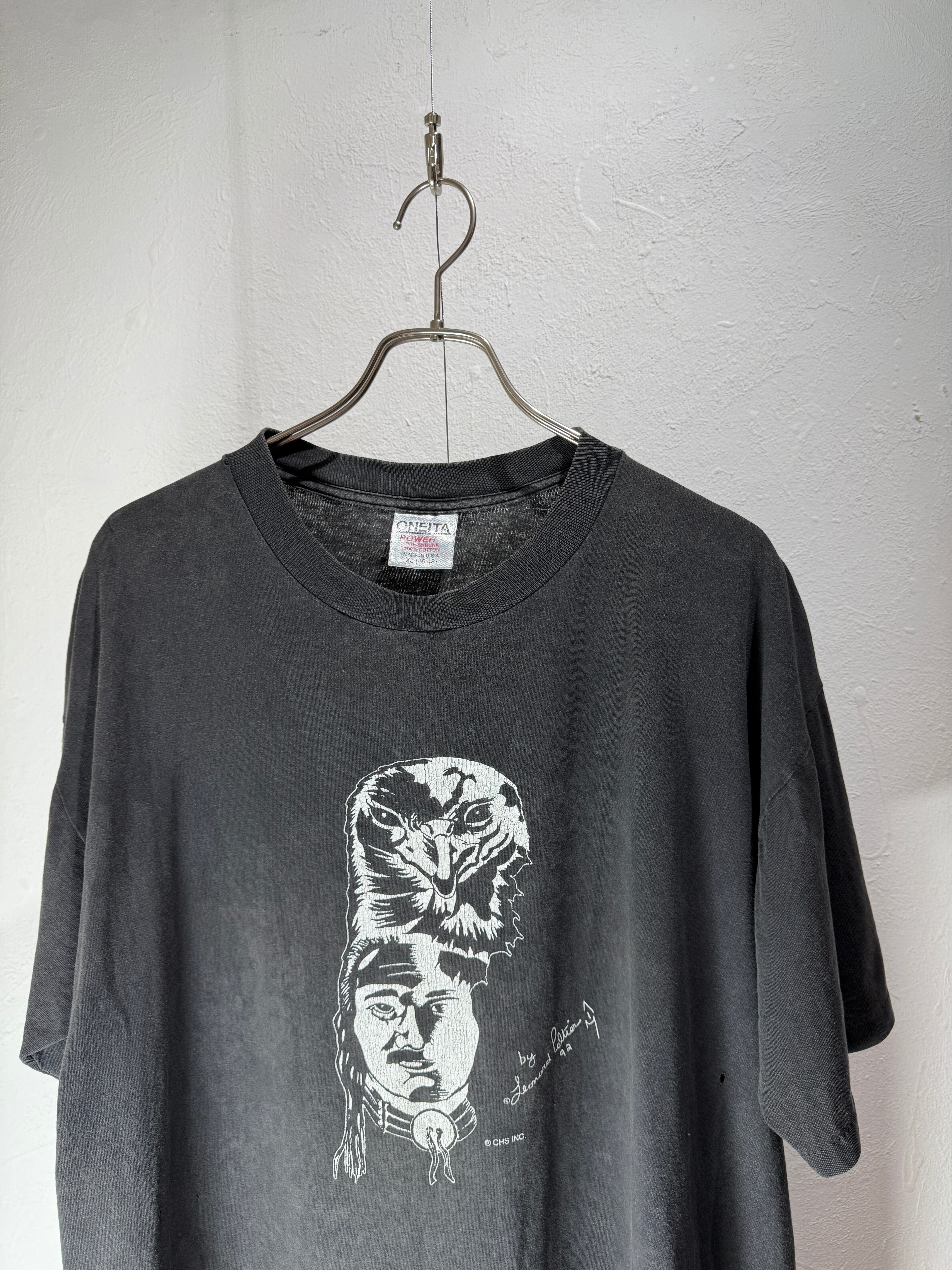 90’s USA made Leonard Peltier “Native American Art” T-shirt